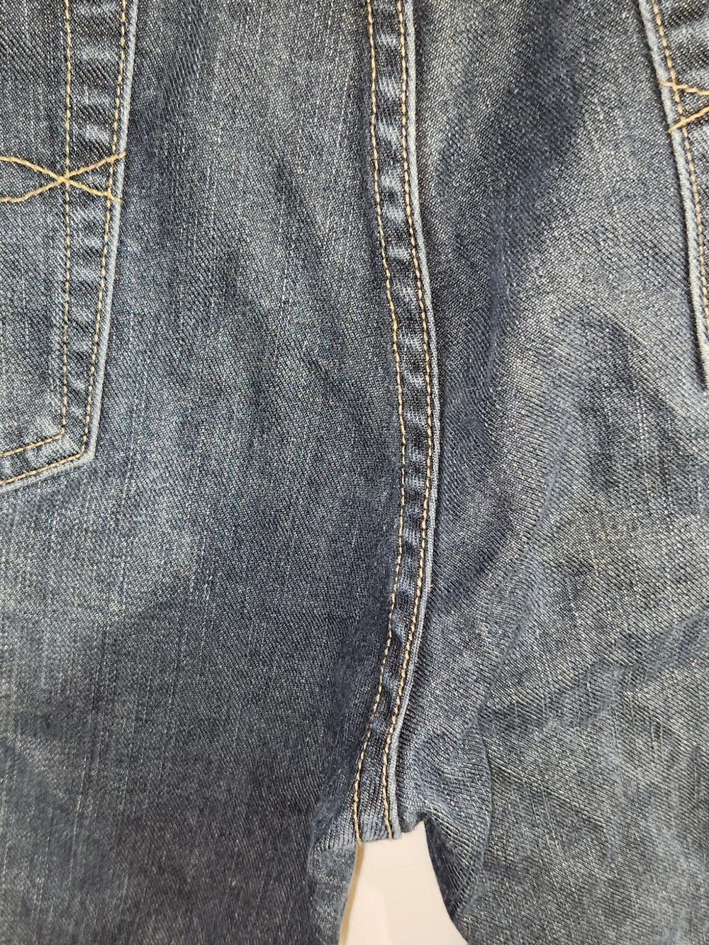 Men's Dark Blue Classic Straight Jeans Claiborne 36/30. Nice